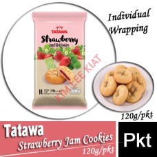Biscuits, TTW  TATAWA Strawberry Jam Cookies  120g (w)